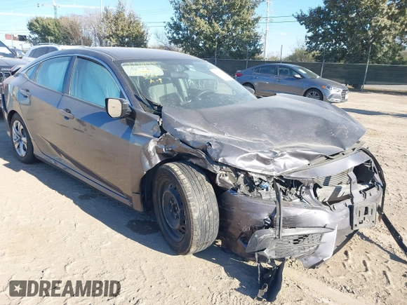 2016 Honda Civic Sedan LX with VIN 2HGFC2F55GH546980, listed as a IAAI auction lot 41378567 with 145,091 mi miles. Bid and sale history available at carsss.com. Image 1.