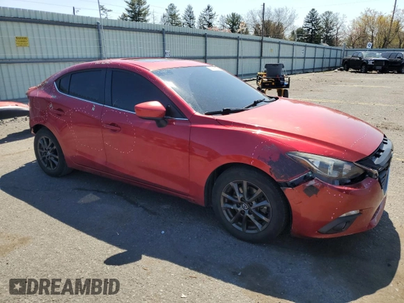 2015 Mazda 3 S Touring with VIN JM1BM1V39F1243119, listed as a Copart auction lot 53475575 with 132,464 mi miles and Salvage Title. Bid and sale history available at DreamBid. Image 4.