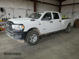 2020 Ram 2500 Tradesman with VIN 3C6UR5HJ7LG178299, listed as a Copart auction lot 71006404 with 214,734 mi miles and Salvage Title. Bid and sale history available at carsss.com. Image 1.