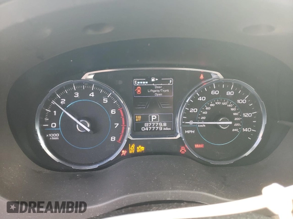 2018 Subaru Forester Limited with VIN JF2SJARC0JH576071, listed as a Copart auction lot 51944553 with 47,779 mi miles. Bid and sale history available at carsss.com. Image 9.