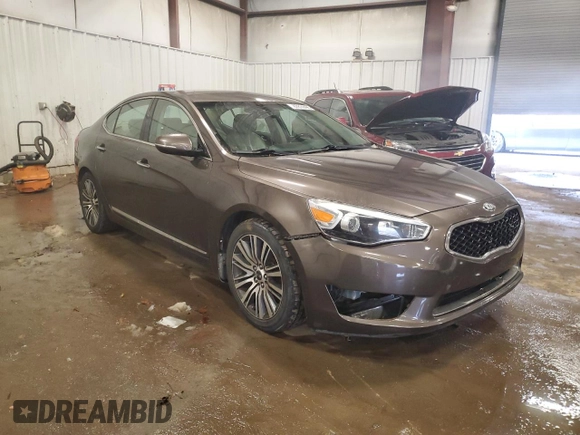 2014 Kia Cadenza Premium with VIN KNALN4D74E5137964, listed as a Copart auction lot 87814495 with 112,442 mi miles and Clean Title. Bid and sale history available at carsss.com. Image 4.