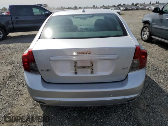2008 Volvo S40 2.4L with VIN YV1MS390482379790, listed as a Copart auction lot 49853275 with 128,205 mi miles and Salvage Title. Bid and sale history available at carsss.com. Image 6.