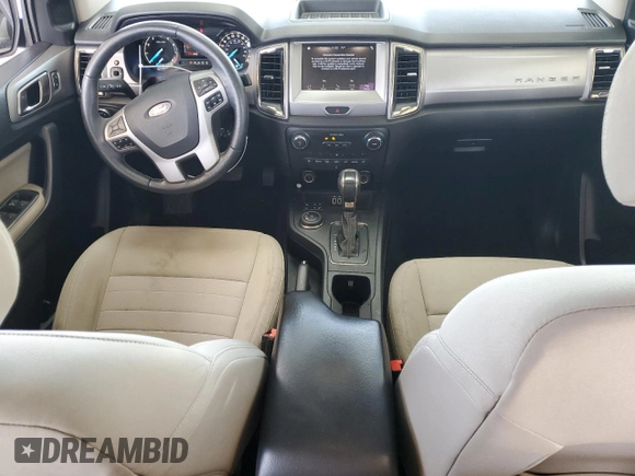 2019 Ford Ranger XL with VIN 1FTER4FH5KLA29401, listed as a Copart auction lot 49282355 with 98,143 mi miles and Salvage Title. Bid and sale history available at DreamBid. Image 8.