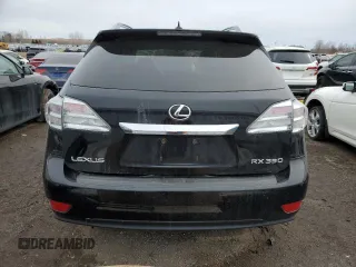 2010 Lexus RX 350 with VIN 2T2BK1BA5AC058607, listed as a Copart auction lot 46995305 with Not Provided miles and Salvage Title. Bid and sale history available at DreamBid. Image 6.