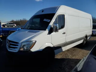 2016 Mercedes-Benz Sprinter with VIN WD3PE8DDXGP338397, listed as a Copart auction lot 87686455 with 153,434 mi miles and Salvage Title. Bid and sale history available at DreamBid. Image 1.