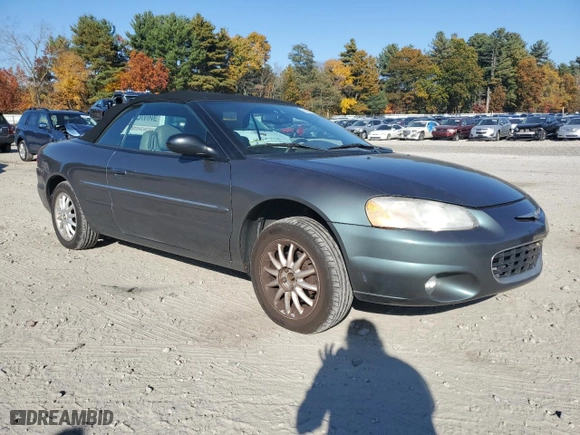 2002 Chrysler Sebring LXi with VIN 1C3EL55R82N248623, listed as a Copart auction lot 76912814 with 114,705 mi miles and Clean Title. Bid and sale history available at carsss.com. Image 4.