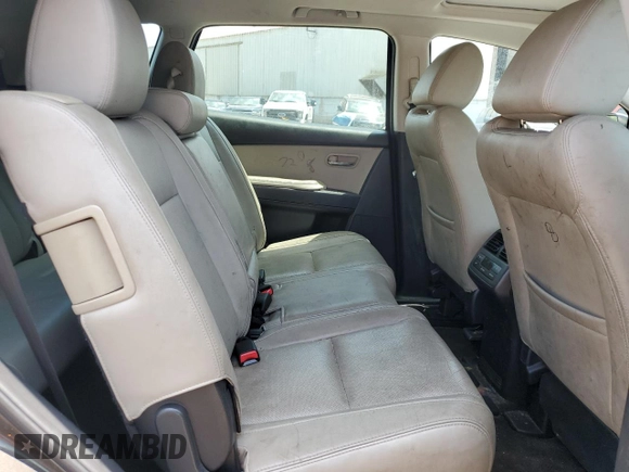 2015 Mazda CX-9 Touring with VIN JM3TB3CV3F0455294, listed as a Copart auction lot 62056495 with Not provided miles and Salvage title. Bid and sale history available at DreamBid. Image 11.