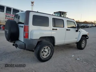 2006 Hummer H3 with VIN 5GTDN136768100835, listed as a Copart auction lot 82793494 with 177,252 mi miles and Salvage Title. Bid and sale history available at DreamBid. Image 3.