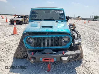 2024 Jeep Wrangler Rubicon X with VIN 1C4RJXFG1RW180410, listed as a Copart auction lot 58039785 with 3,381 mi miles and Salvage title. Bid and sale history available at DreamBid. Image 5.