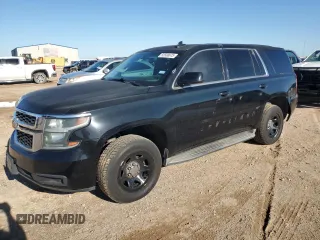 2015 Chevrolet Tahoe Commercial z VIN 1GNLC2EC7FR599168, wystawiony jako Copart lot #55508675 z przebiegiem 80 816 mil mil oraz Czysty tytuł • Clean title. Historia ofert i sprzedaży dostępna na DreamBid. Obrazek 1.
