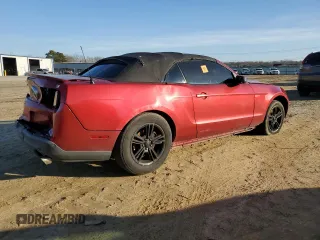 2011 Ford Mustang V6 with VIN 1ZVBP8EM8B5154117, listed as a Copart auction lot 45344255 with 137,343 mi miles and Salvage title. Bid and sale history available at DreamBid. Image 3.