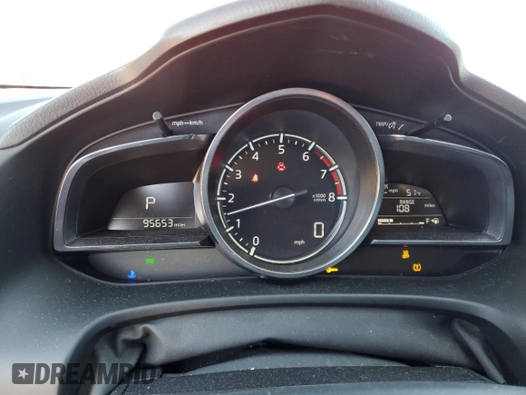 2017 Mazda 3 Grand Touring with VIN JM1BN1M35H1111878, listed as a Copart auction lot 43027565 with 95,653 mi miles and Salvage Title. Bid and sale history available at DreamBid. Image 9.