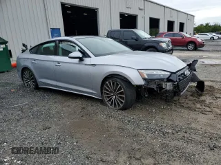 2022 Audi A5 Sportback Premium Plus with VIN WAUCBCF5XNA004812, listed as a Copart auction lot 59077583 with 18,856 mi miles. Bid and sale history available at carsss.com. Image 4.