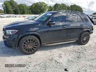 2022 Mercedes-Benz GLE 350 z VIN 4JGFB4KB6NA825015, wystawiony jako Copart lot #61328115 z przebiegiem 12 722 mil mil oraz Szkoda całkowita • Salvage title. Historia ofert i sprzedaży dostępna na DreamBid. Obrazek 1.