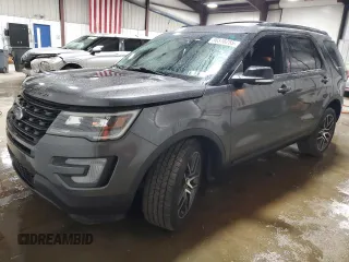 2017 Ford Explorer Sport z VIN 1FM5K8GT1HGB60997, wystawiony jako Copart lot #56318255 z przebiegiem Nie podano mil oraz Szkody całkowita. Historia ofert i sprzedaży dostępna na DreamBid. Obrazek 1.