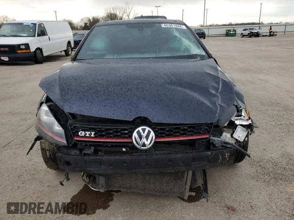 2015 Volkswagen Golf GTI Autobahn with VIN 3VW4T7AU5FM085326, listed as a Copart auction lot 46361884 with 143,761 mi miles. Bid and sale history available at carsss.com. Image 5.