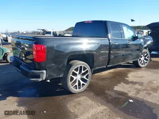 2018 Chevrolet Silverado 1500 Custom with VIN 1GCRCPEH8JZ191430, listed as a IAAI auction lot 41657847 with 1 mi miles. Bid and sale history available at carsss.com. Image 4.
