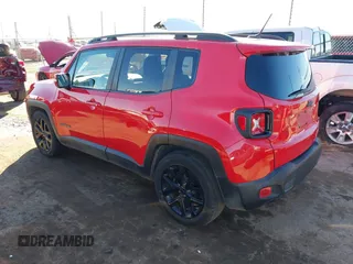 2017 Jeep Renegade Latitude z VIN ZACCJABB6HPF76261, wystawiony jako IAAI lot #41469168 z przebiegiem 99 896 mil mil oraz . Historia ofert i sprzedaży dostępna na DreamBid. Obrazek 3.
