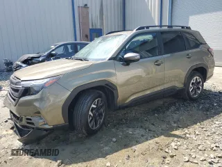 2025 Subaru Forester Premium with VIN JF2SLDDC9SH518559, listed as a Copart auction lot 60173055 with 6,389 mi miles and Salvage title. Bid and sale history available at DreamBid. Image 1.