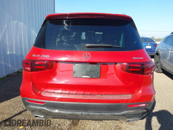 2025 Mercedes-Benz GLB 250 z VIN W1N4M4HB9SW392147, wystawiony jako IAAI lot #41326128 z przebiegiem 2053 mil mil oraz . Historia ofert i sprzedaży dostępna na DreamBid. Obrazek 16.
