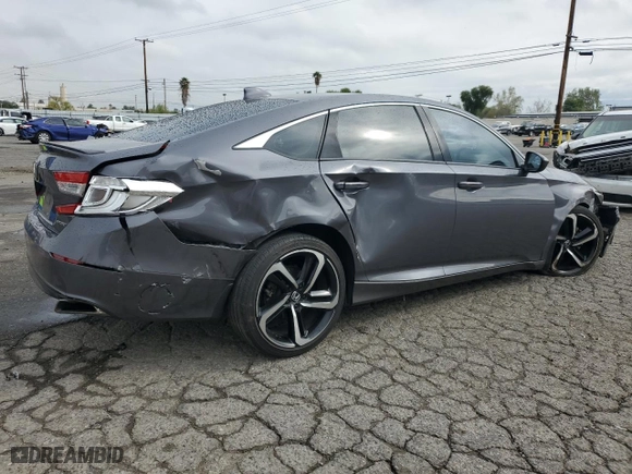 2018 Honda Accord Sedan Sport 1.5T with VIN 1HGCV1F36JA097899, listed as a Copart auction lot 51020985 with 111,989 mi miles and Salvage Title. Bid and sale history available at carsss.com. Image 3.