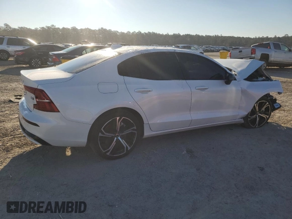 2024 Volvo S60 Core Dark Theme with VIN 7JRL12TK4RG315425, listed as a Copart auction lot 88862265 with 17,746 mi miles and Salvage title. Bid and sale history available at DreamBid. Image 3.