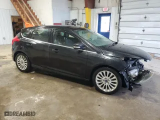 2012 Ford Focus Titanium with VIN 1FAHP3N25CL113462, listed as a Copart auction lot 50213505 with 168,790 mi miles and Salvage Title. Bid and sale history available at carsss.com. Image 4.