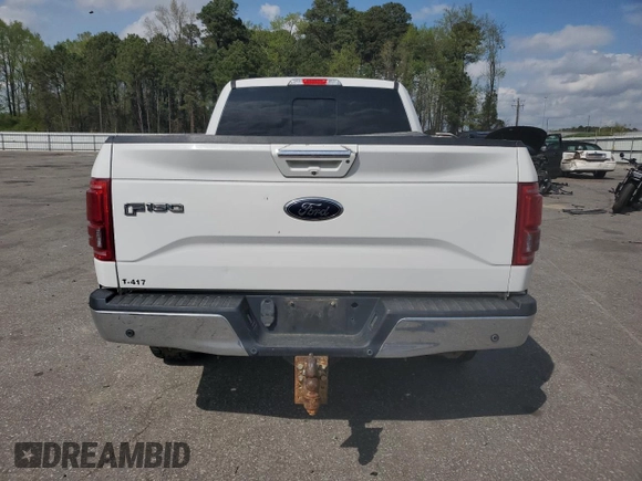 2017 Ford F-150 XL with VIN 1FTEX1EP3HFA60652, listed as a Copart auction lot 51272995 with 224,196 mi miles and Clean Title. Bid and sale history available at carsss.com. Image 6.