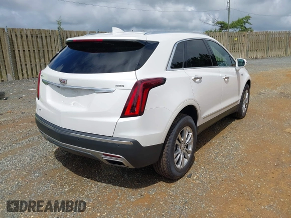 2020 Cadillac XT5 Premium Luxury AWD with VIN 1GYKNDRSXLZ156546, listed as a IAAI auction lot 42654527 with 39,911 mi miles and . Bid and sale history available at DreamBid. Image 4.