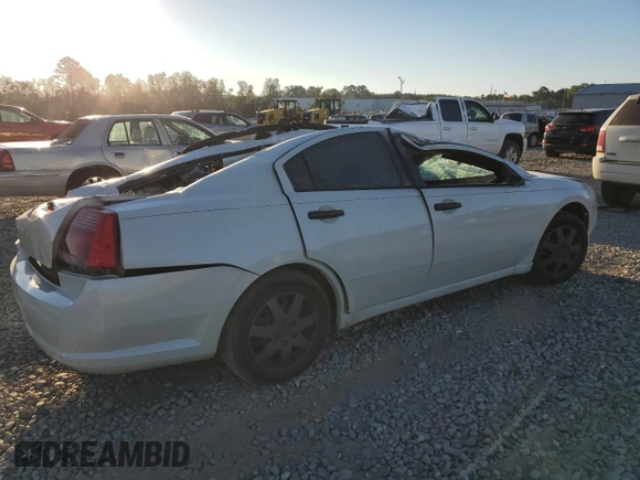 2005 Mitsubishi Galant DE with VIN 4A3AB26FX5E040762, listed as a Copart auction lot 75545084 with 0 mi miles and Salvage Title. Bid and sale history available at carsss.com. Image 3.