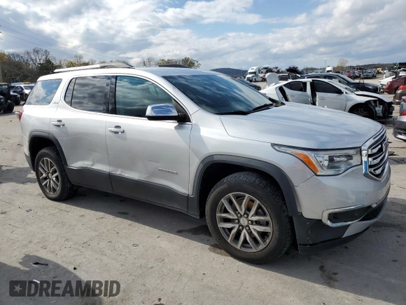 2018 GMC Acadia SLE with VIN 1GKKNLLS6JZ241894, listed as a Copart auction lot 80726594 with 118,449 mi miles and Salvage Title. Bid and sale history available at DreamBid. Image 4.