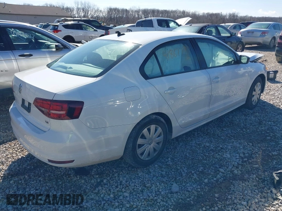 2016 Volkswagen Jetta Sedan 1.4T S w/Technology with VIN 3VW267AJ5GM249423, listed as a IAAI auction lot 41867790 with 61,979 mi miles. Bid and sale history available at carsss.com. Image 4.