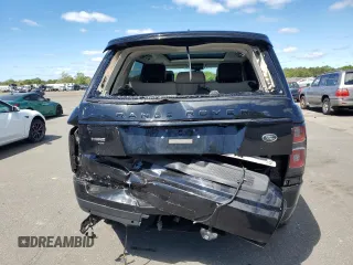 2021 Land Rover Range Rover with VIN SALGS5SE3MA416342, listed as a Copart auction lot 57255025 with 54,901 mi miles and Salvage title. Bid and sale history available at DreamBid. Image 6.