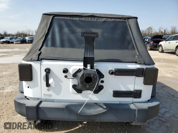 2018 Jeep Wrangler JK Unlimited Sport with VIN 1C4BJWDG9JL876212, listed as a Copart auction lot 45479375 with 79,136 mi miles and Salvage Title. Bid and sale history available at carsss.com. Image 6.
