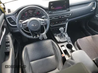 2021 Kia Seltos SX with VIN KNDETCA23M7213245, listed as a Copart auction lot 52227485 with 52,431 mi miles and Salvage Title. Bid and sale history available at carsss.com. Image 8.