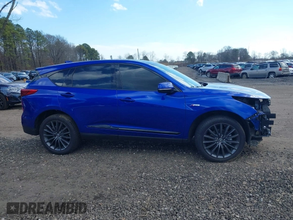 2024 Acura RDX w/A-Spec Advance Package with VIN 5J8TC2H83RL025126, listed as a IAAI auction lot 41878397 with 7,200 mi miles. Bid and sale history available at carsss.com. Image 12.