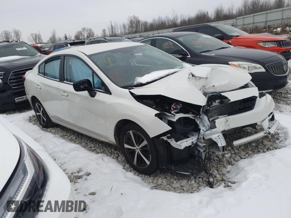 2023 Subaru Impreza Premium with VIN 4S3GKAV66P3603586, listed as a Copart auction lot 82227144 with Not provided miles and Non repairable. Bid and sale history available at DreamBid. Image 4.