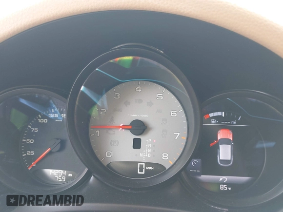 2015 Porsche Macan S with VIN WP1AB2A50FLB60518, listed as a IAAI auction lot 41797095 with 74,294 mi miles. Bid and sale history available at carsss.com. Image 16.
