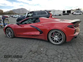 2021 Chevrolet Corvette 2LT with VIN 1G1YB3D43M5113843, listed as a Copart auction lot 41469765 with 0 mi miles and Salvage Title. Bid and sale history available at carsss.com. Image 2.