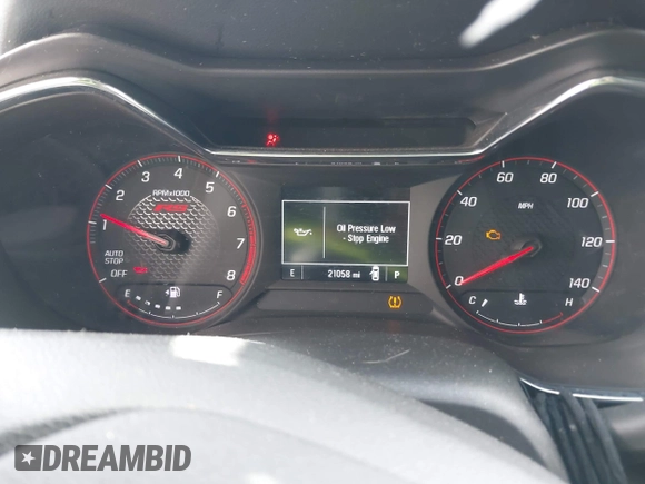 2023 Chevrolet TrailBlazer RS with VIN KL79MTSL4PB138320, listed as a IAAI auction lot 41920580 with 21,058 mi miles and . Bid and sale history available at DreamBid. Image 7.