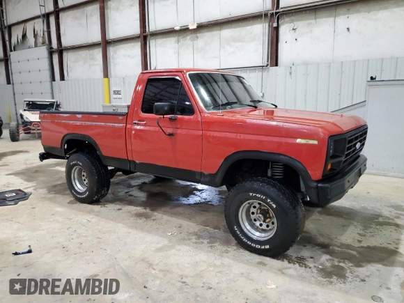 1985 Ford F-150 with VIN 1FTEF14Y3FPA86740, listed as a Copart auction lot 51359985 with 1,272 mi miles and Salvage Title. Bid and sale history available at DreamBid. Image 4.