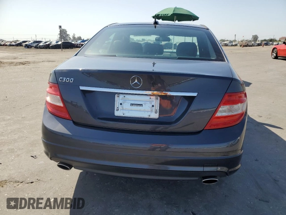 2008 Mercedes-Benz C 300 Sport with VIN WDDGF54X38F128877, listed as a Copart auction lot 59931295 with 190,383 mi miles and Salvage title. Bid and sale history available at DreamBid. Image 6.