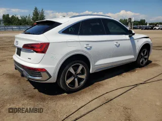 2024 Audi Q5 Sportback S line Premium с VIN WA14AAFYXR2075544, выставлен на аукционе Copart как лот 61252864 с пробегом 3 528 миль миль и Списание • Salvage title. История ставок и продаж доступна на DreamBid. Изображение 3.