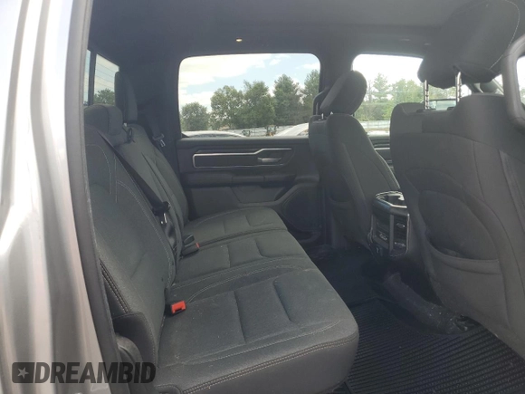 2019 Ram 1500 Big Horn/Lone Star with VIN 1C6SRFFTXKN720177, listed as a Copart auction lot 68285414 with 63,406 mi miles and Salvage Title. Bid and sale history available at carsss.com. Image 10.