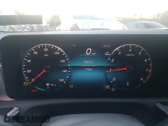 2021 Mercedes-Benz CLA with VIN W1K5J4HB5MN209314, listed as a Copart auction lot 66474182 with 17,866 mi miles. Bid and sale history available at carsss.com. Image 8.
