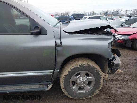 2007 Dodge 2500 SLT with VIN 3D7KR28AX7G833968, listed as a IAAI auction lot 41503866 with 172,958 mi miles and . Bid and sale history available at carsss.com. Image 6.