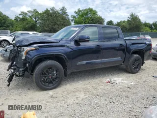 2025 Toyota Tundra SR5 with VIN 5TFWA5DB6SX272143, listed as a Copart auction lot 61677735 with 11,090 mi miles and Salvage title. Bid and sale history available at DreamBid. Image 1.