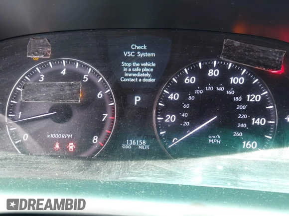 2007 Lexus LS 460 L with VIN JTHGL46F975020154, listed as a IAAI auction lot 42369197 with 136,158 mi miles and . Bid and sale history available at DreamBid. Image 7.