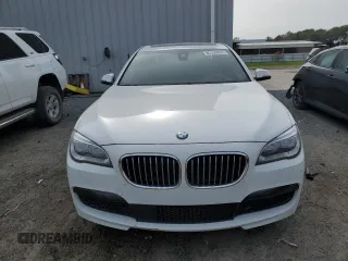 2015 BMW 7 Series 750Li with VIN WBAYE8C5XFD781554, listed as a Copart auction lot 80150903 with 60,919 mi miles and . Bid and sale history available at DreamBid. Image 5.