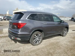 2017 Honda Pilot Touring with VIN 5FNYF6H93HB081824, listed as a Copart auction lot 49156465 with 54,227 mi miles and Salvage Title. Bid and sale history available at carsss.com. Image 3.